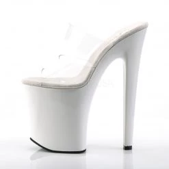 Pleaser 8" Clear Platform Heels* 7 Pleaser 8