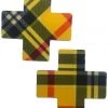 NevaNude Yellow Plaid XX Nipple Pasties 2 NevaNude Yellow Plaid XX Nipple Pasties